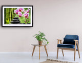 2005 - Bamboo Delight Fine Art Photography Wall Home Decor -Art -Fine Metal Canvas Framed