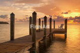 2025 - Florida-Keys-Marathon-Sunset-Dock-Photo By Brian Rueb Fine Art Photography Nature Wildlife