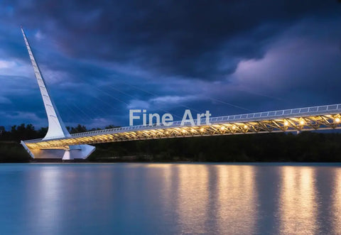 3014 - Sundial Storm-Photo By Brian Rueb- Modern Metal- Fine Art Photography Print Wall Home Decor